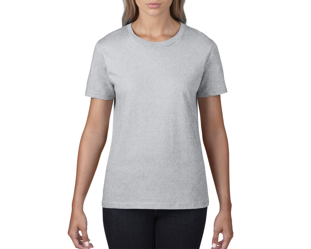 Футболка женская Premium Cotton 185 — Серый