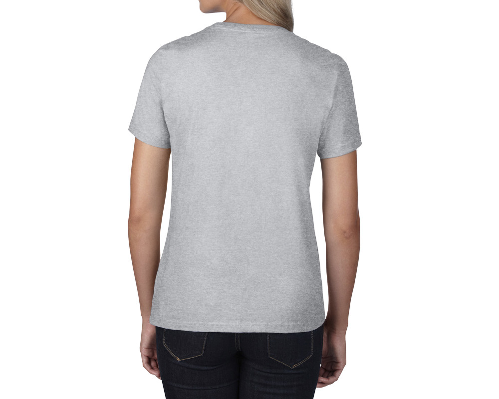 Футболка женская Premium Cotton 185 — Серый