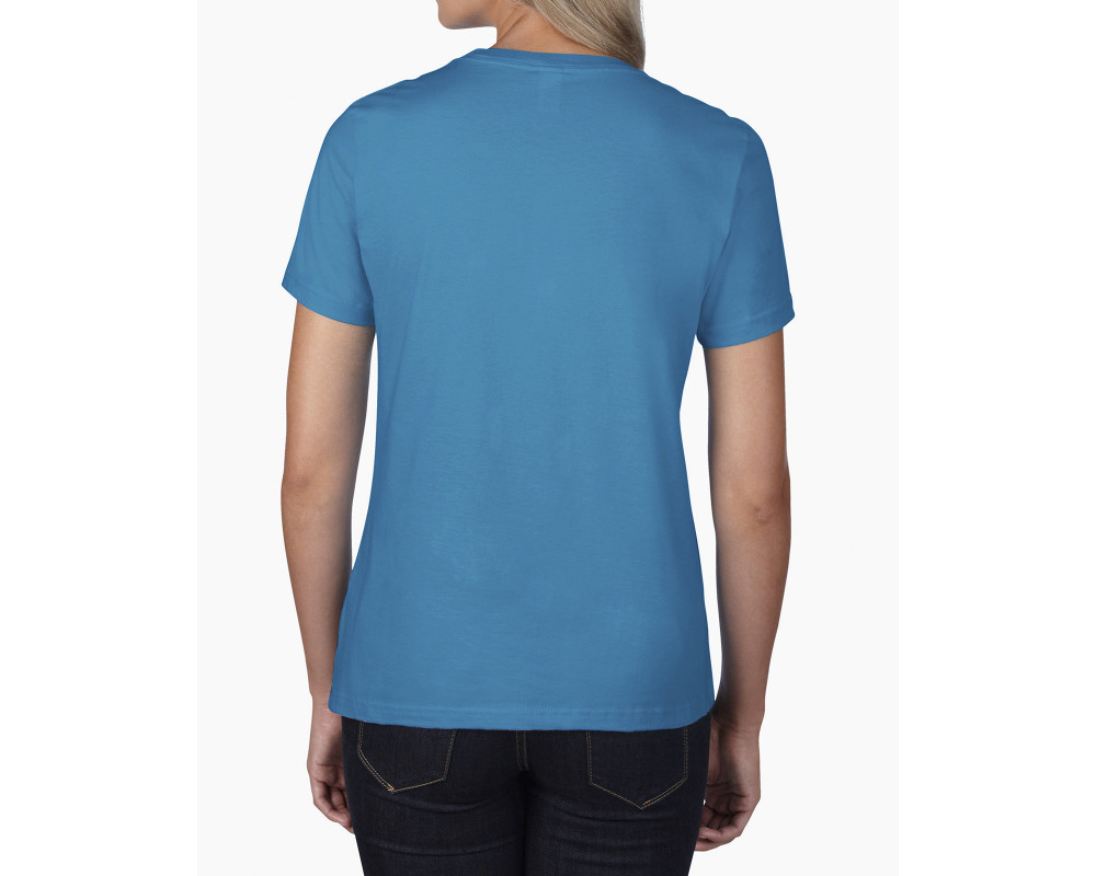 Футболка женская Premium Cotton 185 — Синий