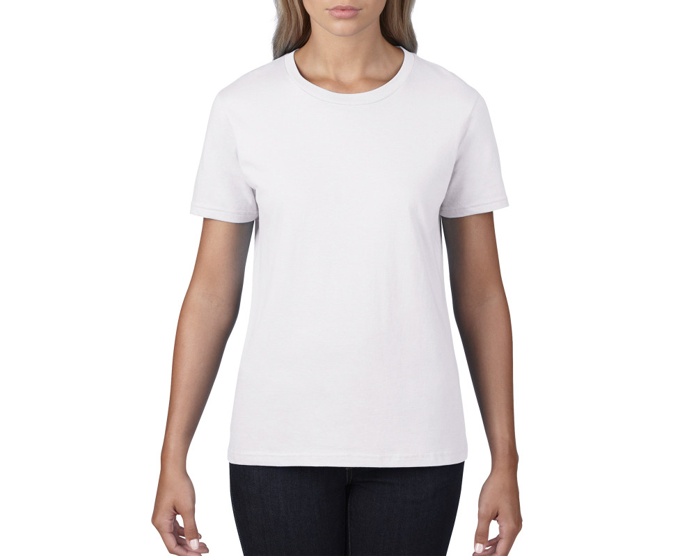 Футболка женская Premium Cotton 185 — Белый