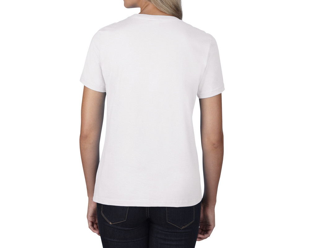 Футболка женская Premium Cotton 185 — Белый