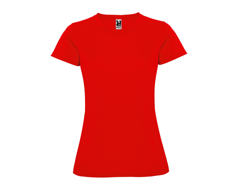 Футболка Montecarlo Woman 150, TM Roly — Червоний