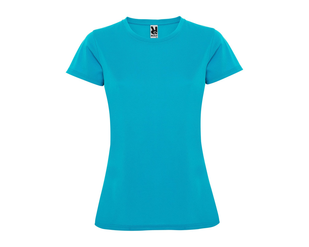 Футболка Montecarlo Woman 150, TM Roly — Бірюзовий