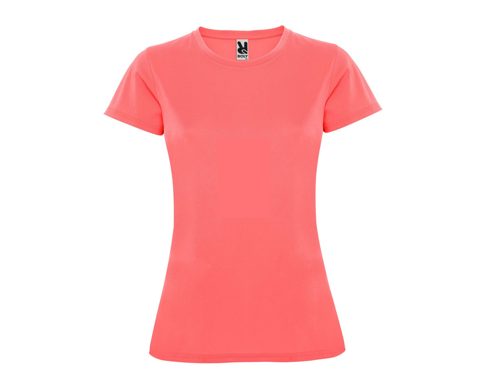 Футболка Montecarlo Woman 150, TM Roly — Червоний