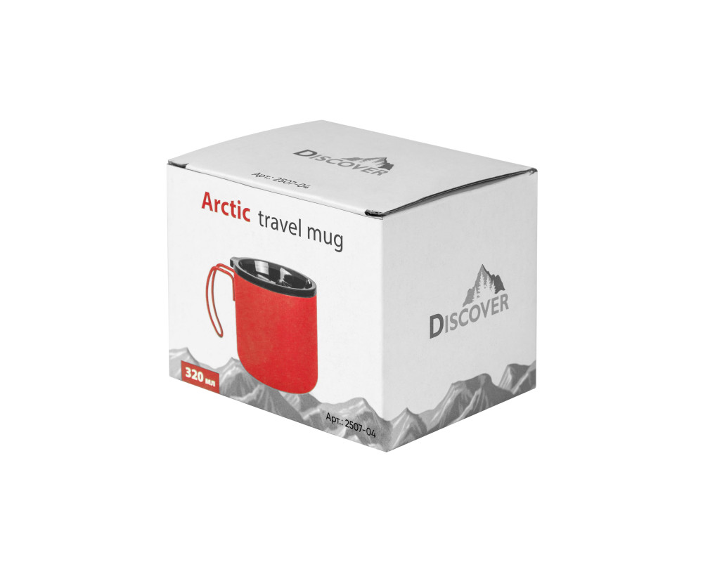 Термочашка Arctic, TM Discover — Червоний