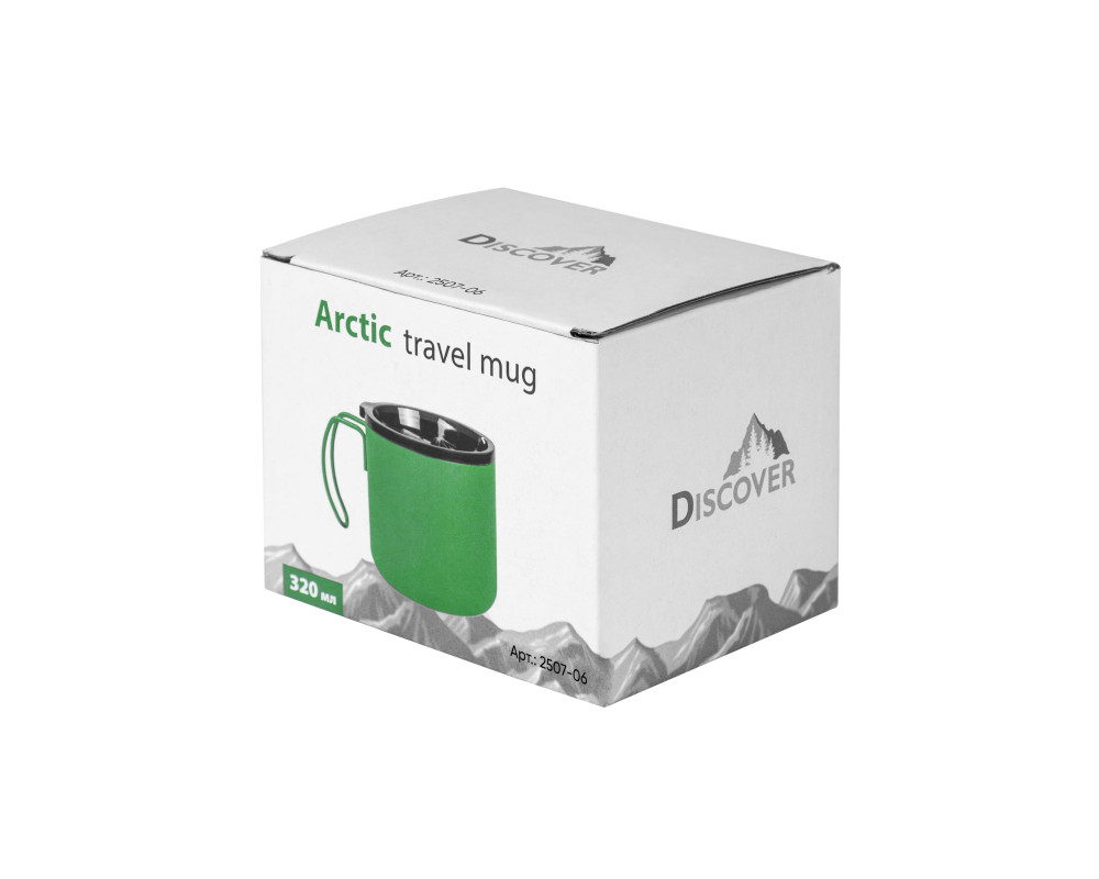 Термочашка Arctic, TM Discover — Зелений