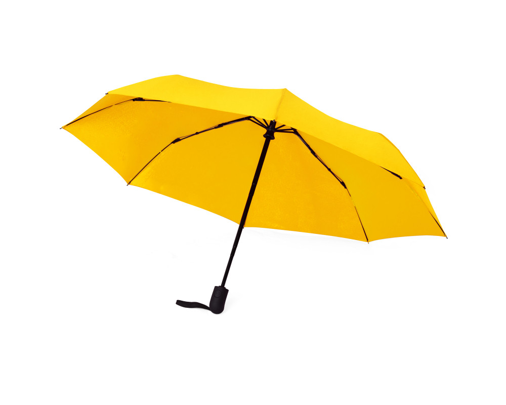 Парасоля складна автомат Milano, TM Discover — Жовтий