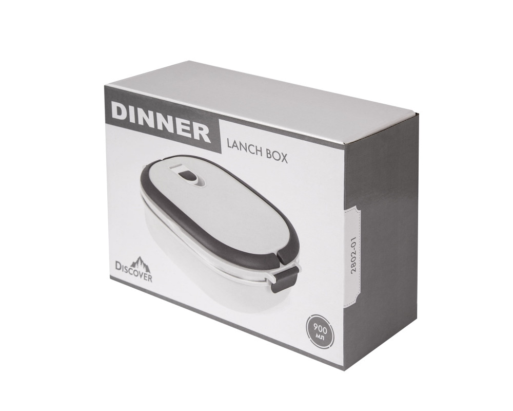Ланч бокс Dinner, TM Discover — Белый