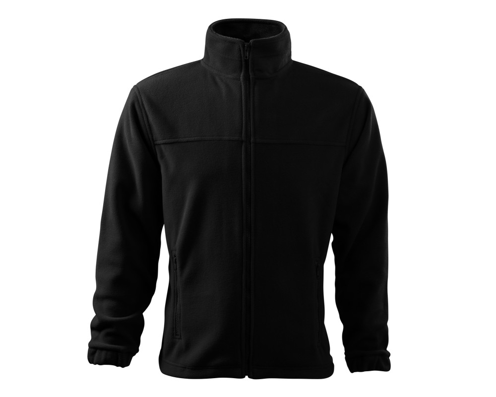 Реглан флісовий на блискавці Jacket 280 — Чорний