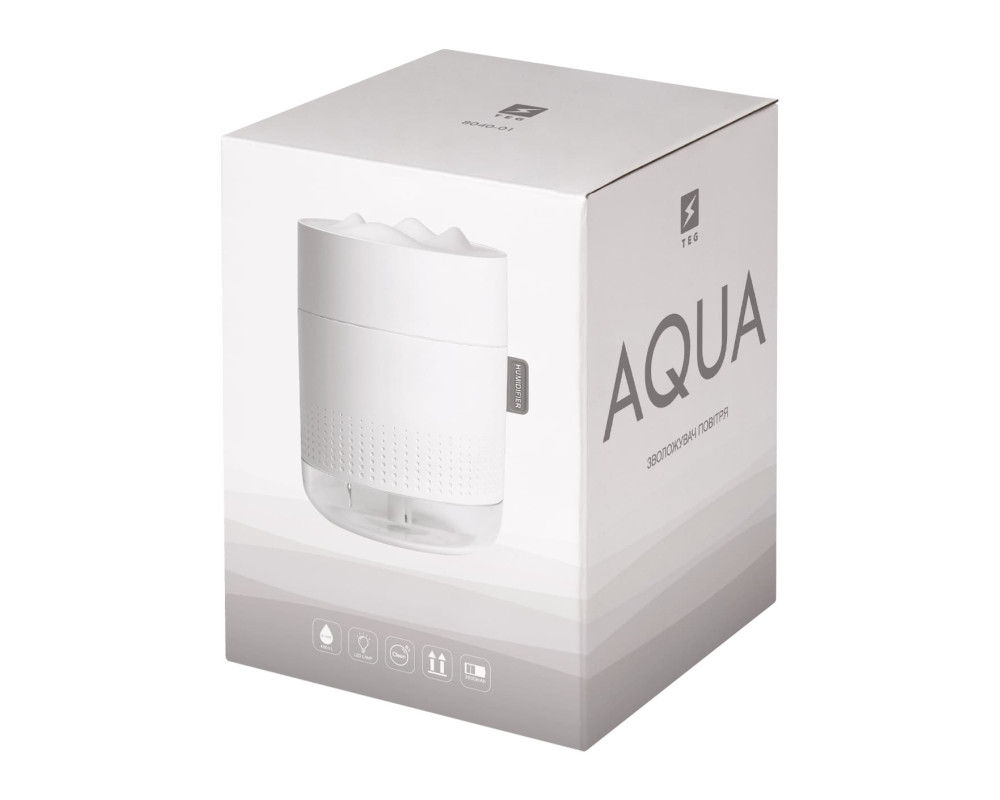 Увлажнитель воздуха Aqua, TM TEG — Белый