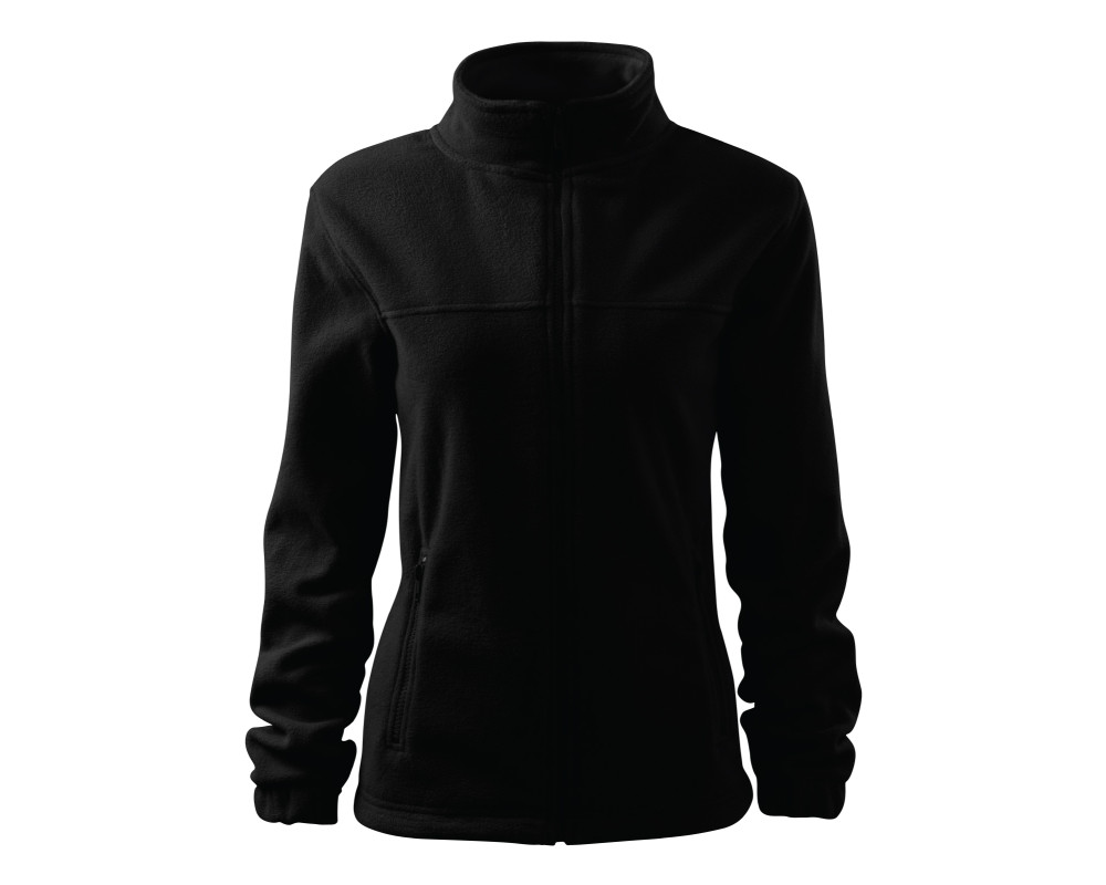 Реглан флісовий на блискавці Jacket 280 woman — Чорний