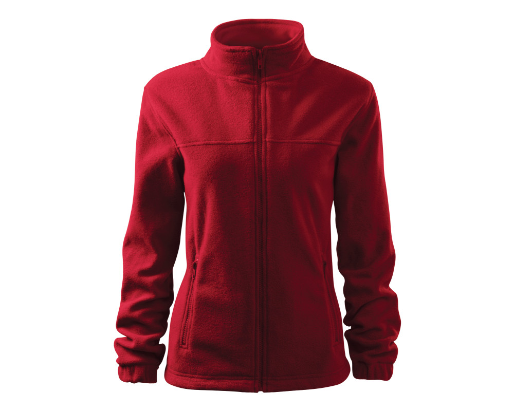 Флисовая регланка на молнии Jacket 280 woman — Красный