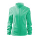 Реглан флисовый на молнии Jacket 280 woman — Бирюзовый
