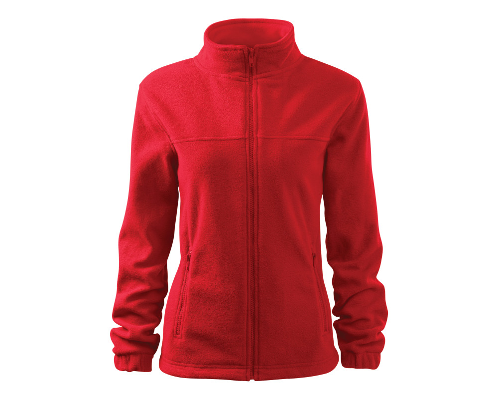 Флисовая регланка на молнии Jacket 280 woman — Красный