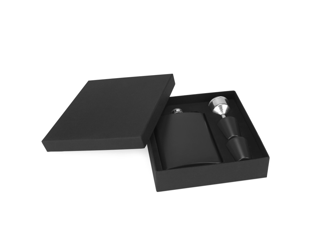 Набор фляга и 2 рюмки Dalmore, TM Discover — Черный