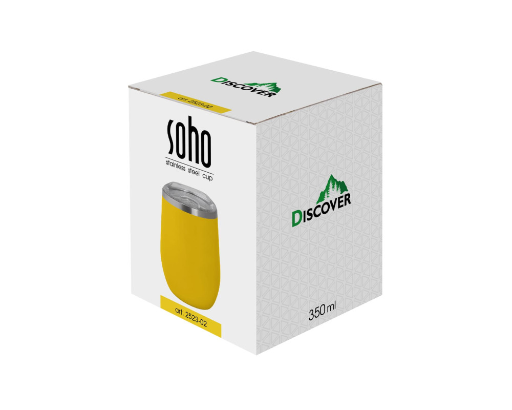 Термокружка Soho 2, TM Discover — Жёлтый