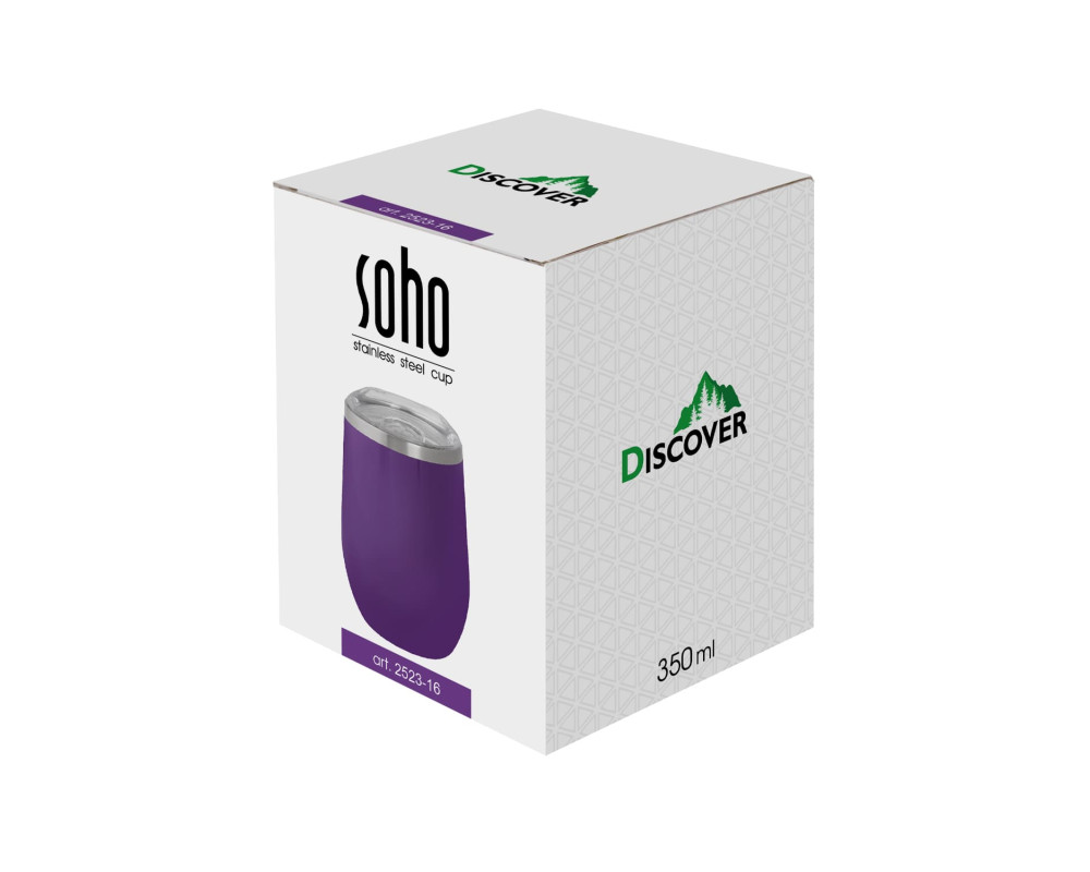 Термочашка Soho 2, TM Discover — Фіолетовий