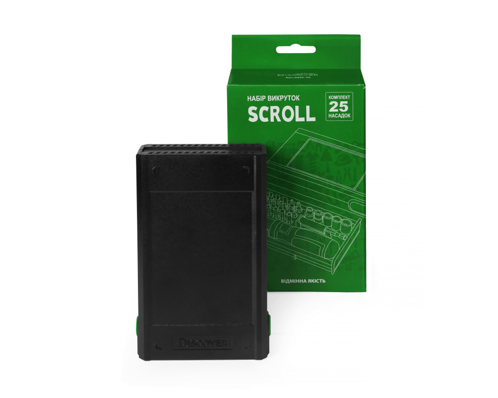 Набір інструментів  Scroll, TM Discover — Зелений