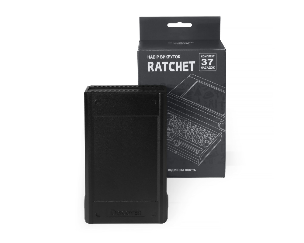 Набір інструментів  Ratchet, TM Discover — Сірий
