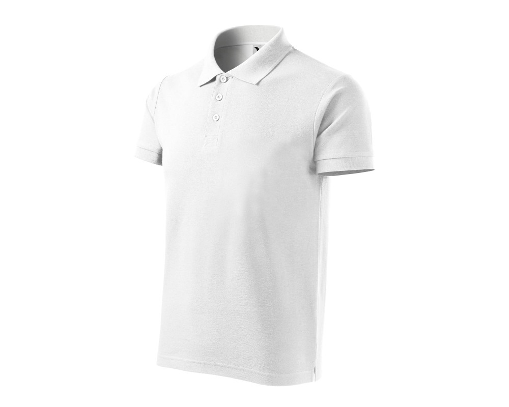 Поло Cotton heavy 220 — Белый