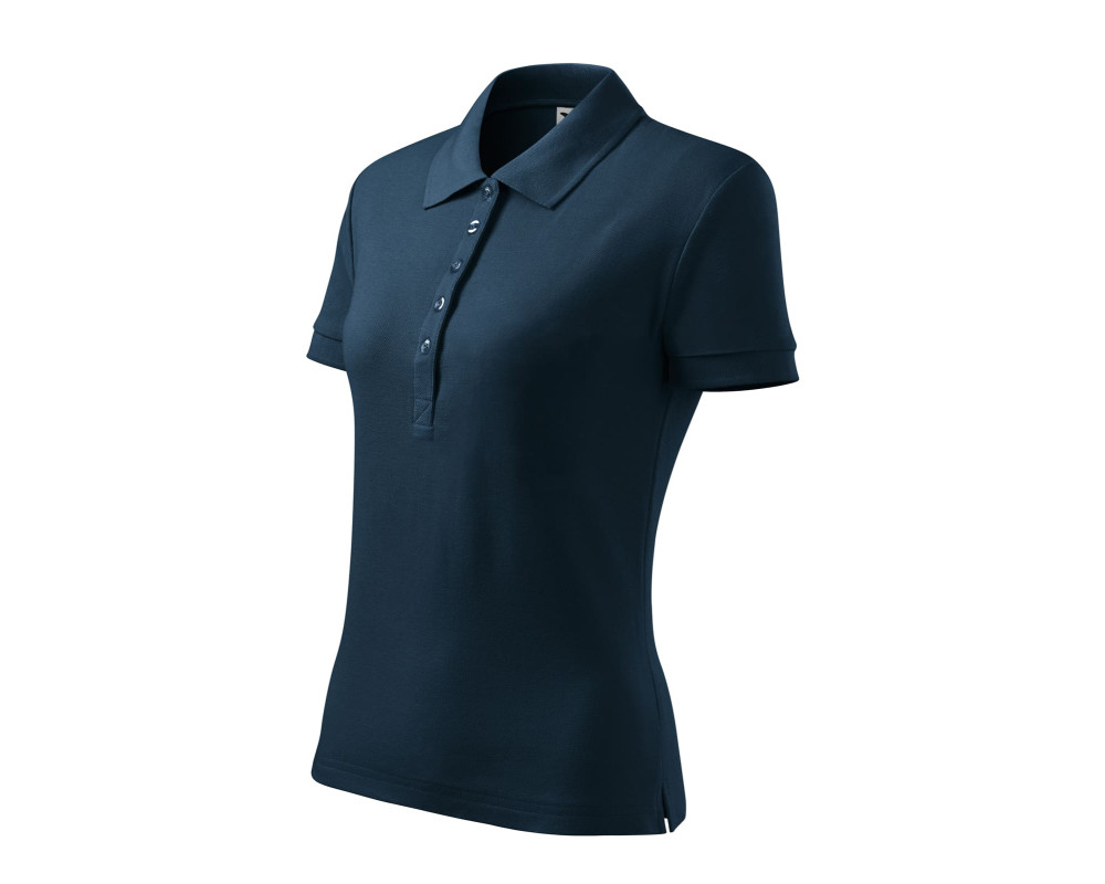 Поло женское Cotton Heavy 220 — Синий
