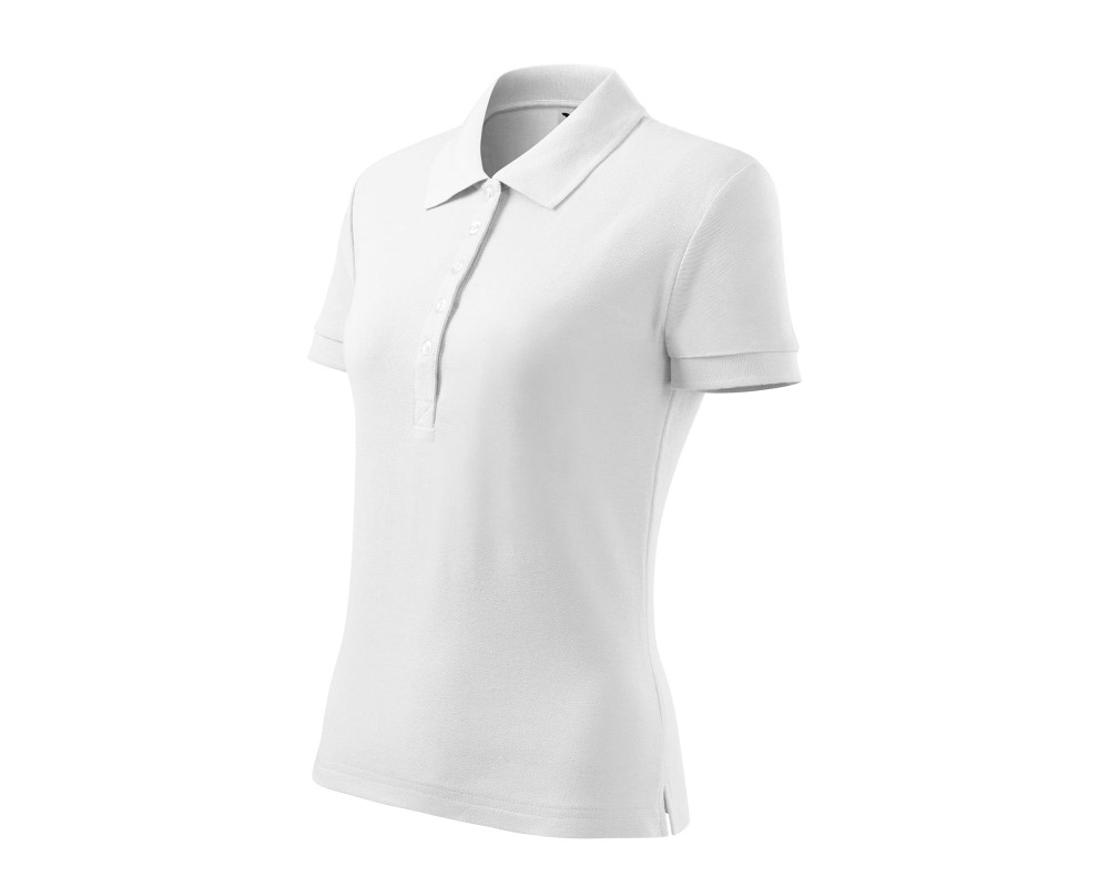 Поло женское Cotton Heavy 220 — Белый