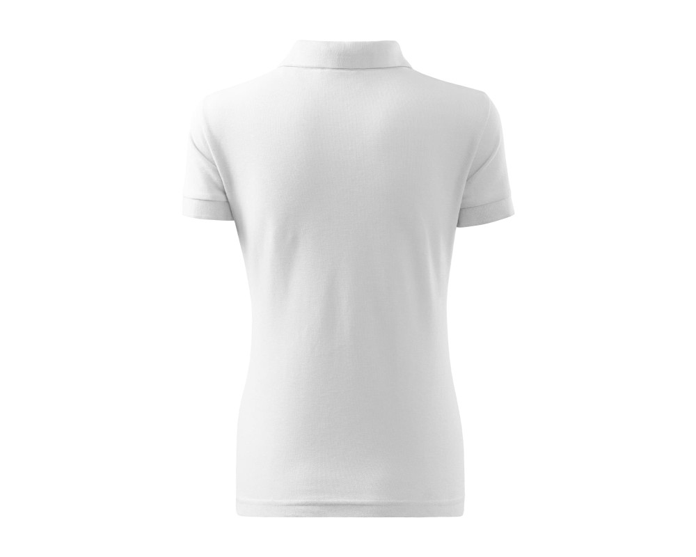 Поло женское Cotton Heavy 220 — Белый