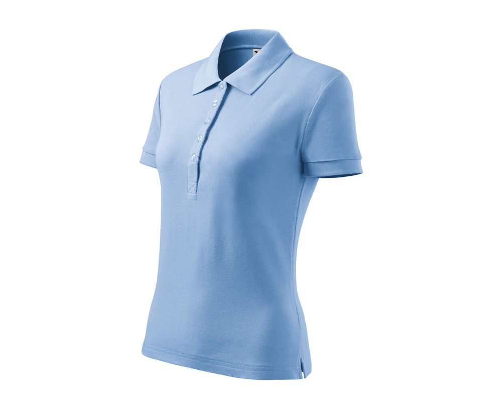Поло женское Cotton Heavy 220 — Синий