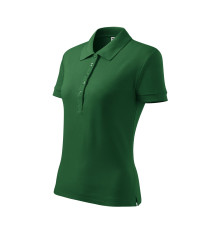 Поло женское Cotton Heavy 220 — Зеленый