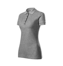 Поло женское Cotton Heavy 220 — Серый