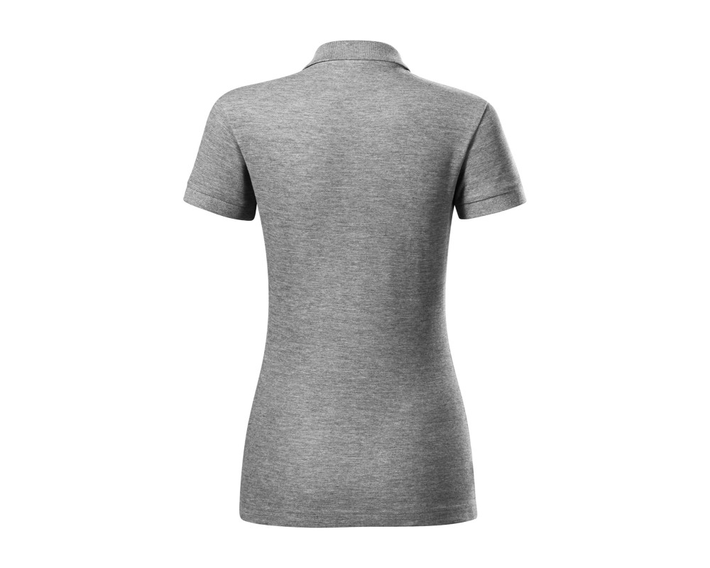 Поло женское Cotton Heavy 220 — Серый
