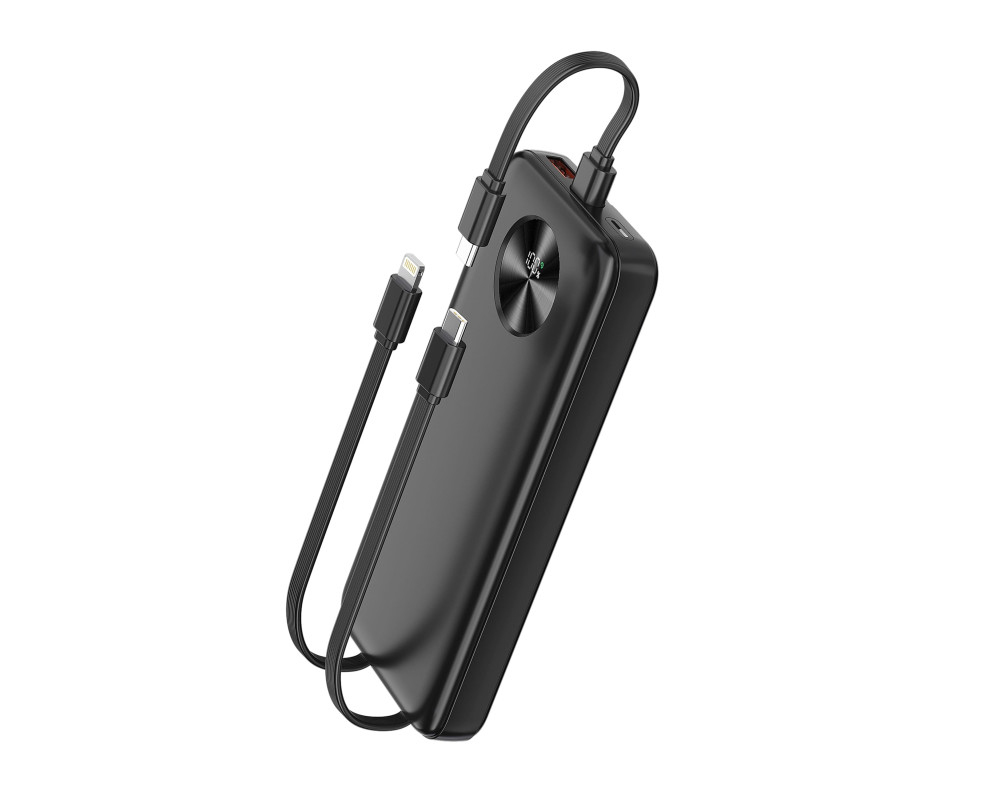Повербанк Bulo 10000 mAh 22,5W, ТМ TEG — Чорний