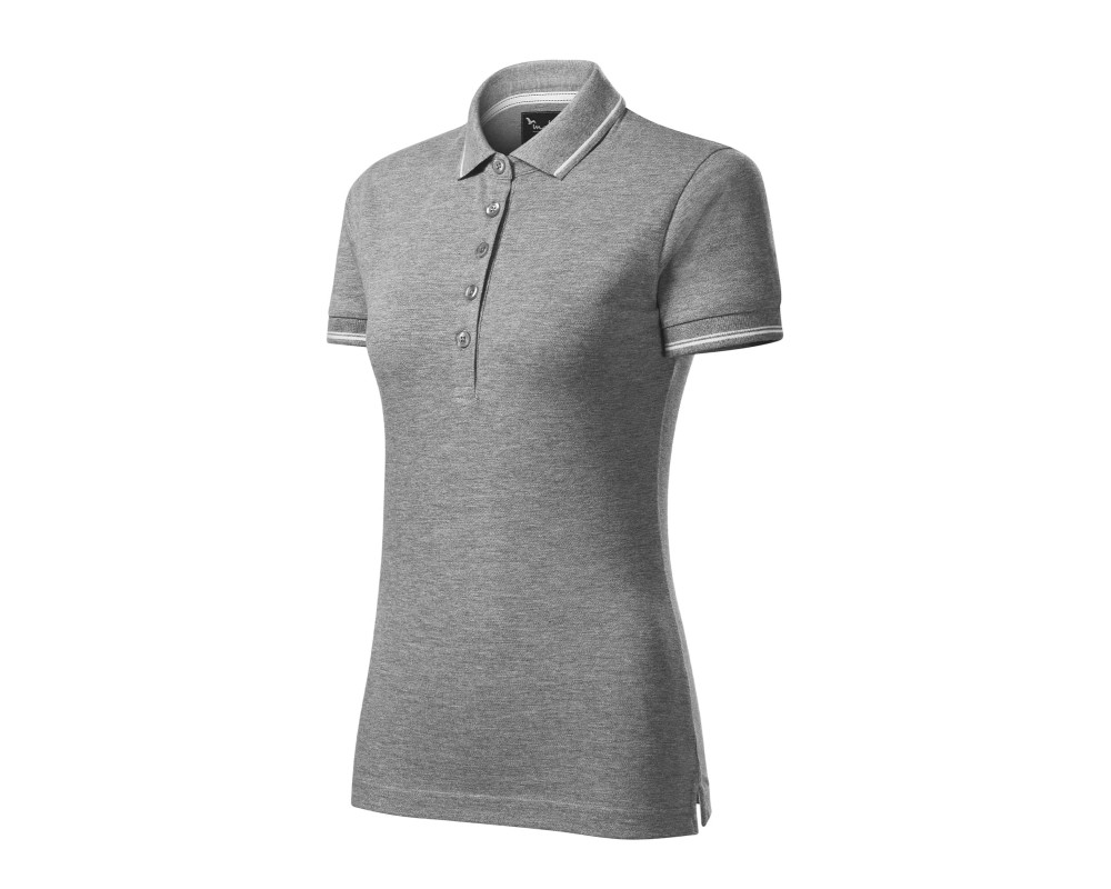 Поло женское Perfection Plain — Серый
