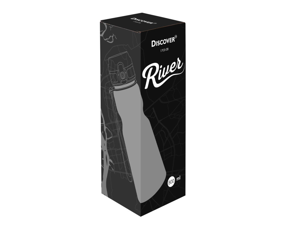 Бутылка для питья River, TM Discover — Черный