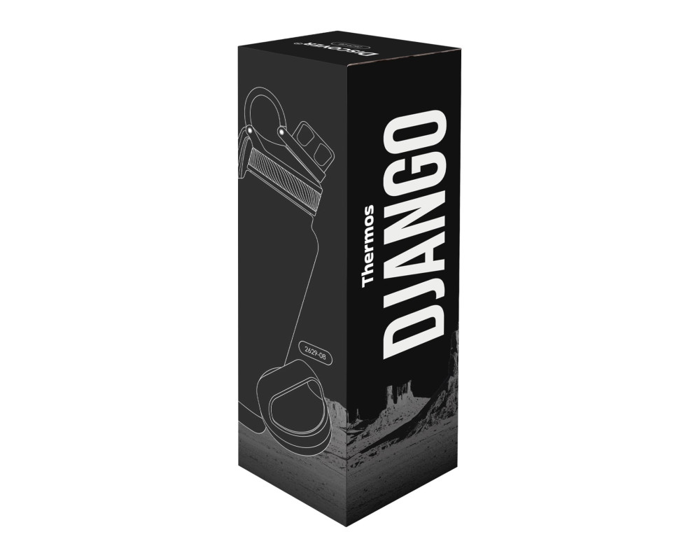 Термос Django, ТМ Discover — Чорний