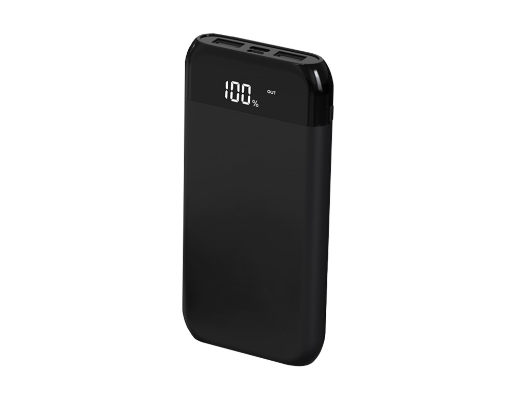 Повербанк з підсвіткою Galaxy 10000 mAh, ТМ TEG — Білий