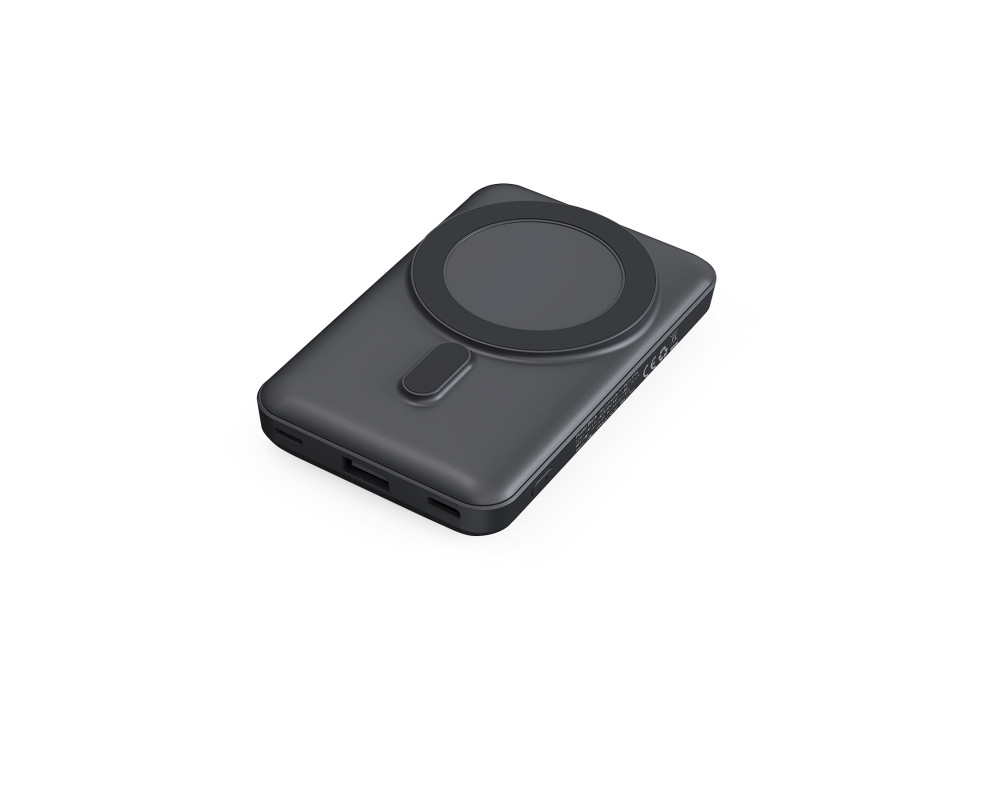 Повербанк з підсвіткою Magneto 10000 mAh, ТМ TEG — Білий
