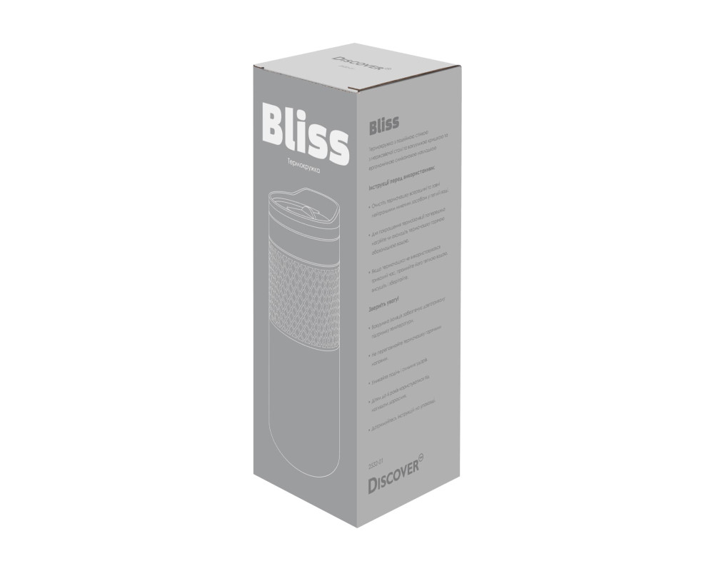 Термочашка Bliss, TM Discover — Білий