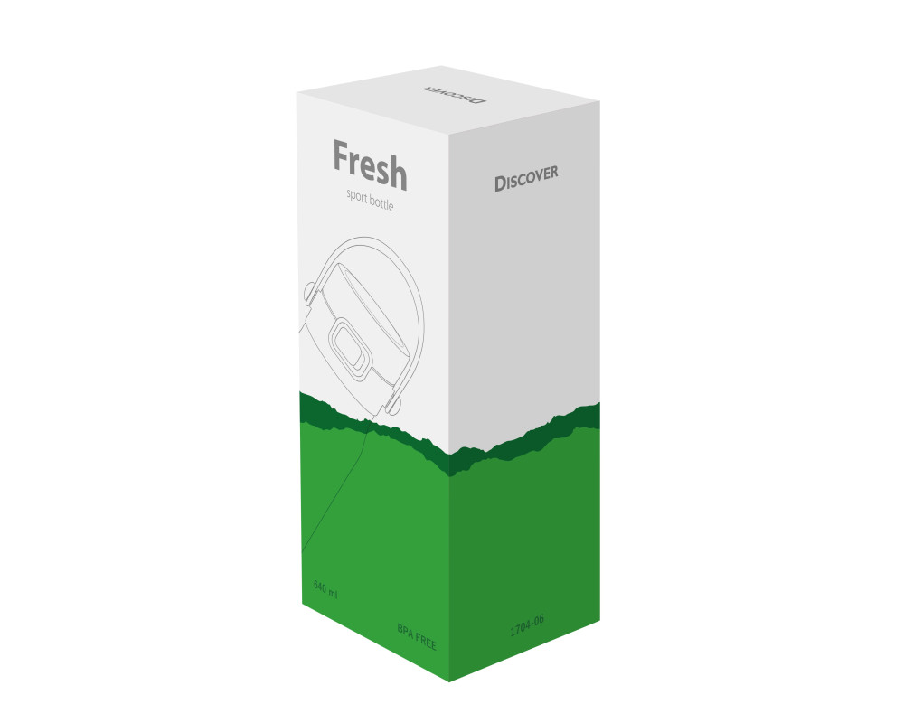 Бутылка для питья Fresh, TM Discover — Зеленый