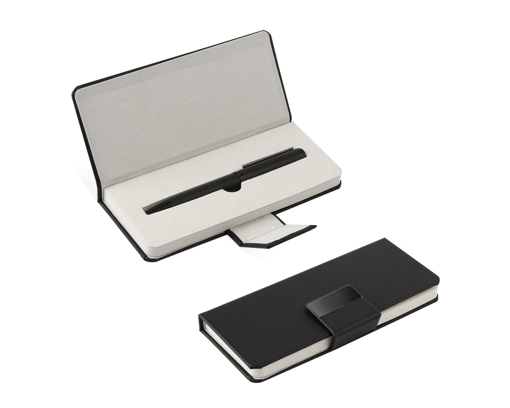Ручка металева у футлярі Dunhille, TM TOTOBI — Чорний
