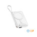 Повербанк Glam 10000 mAh 22,5W, ТМ TEG — Білий