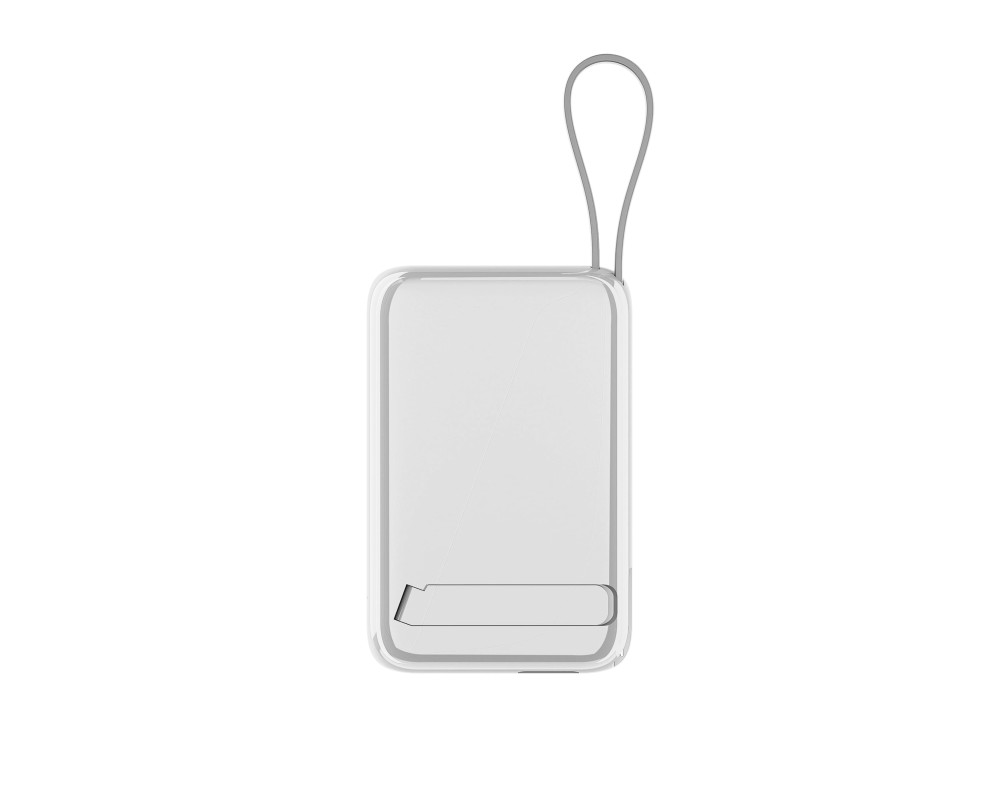 Повербанк Glam 10000 mAh 22,5W, ТМ TEG — Білий