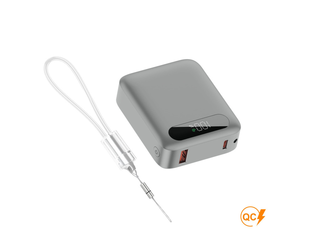 Повербанк Tipo 10000 mAh 22,5W, ТМ TEG — Білий
