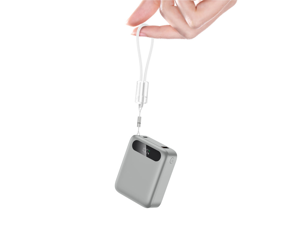 Повербанк Tipo 10000 mAh 22,5W, ТМ TEG — Білий