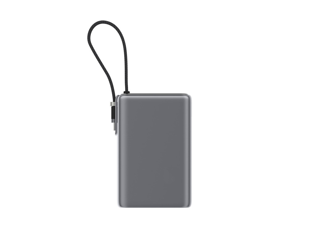 Повербанк Wally 20000 mAh 65W, ТМ TEG — Сірий