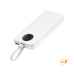 Повербанк Bulo 10000 mAh 22,5W, ТМ TEG — Білий