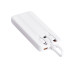 Повербанк Bulo 10000 mAh 22,5W, ТМ TEG — Білий