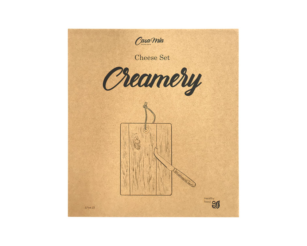 Набір для сиру Creamery, TM Casa Mia — Натуральний