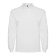 Поло с длинным рукавом Estrella L/S 220 — Белый