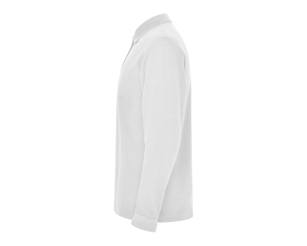 Поло с длинным рукавом Estrella L/S 220 — Белый